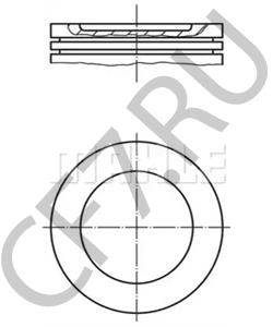 03C 107 065DH VW (FAW) Поршень в городе Королёв