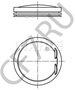 L06J 107 065AG VW (FAW) Поршень в городе Королёв