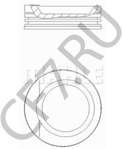 1K4 116 715 VW (SVW) Поршень в городе Королёв