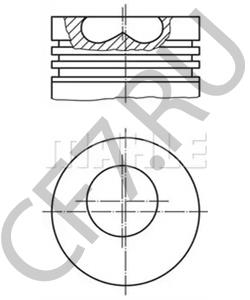 87802364 CASE поршень в городе Королёв