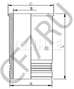 8S2240 CATERPILLAR Гильза цилиндра в городе Королёв