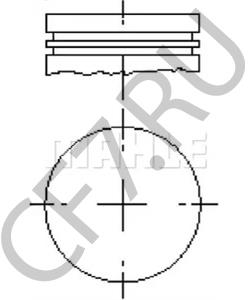 355065 FEDERAL Поршень в городе Королёв