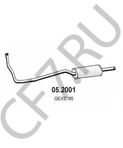 GEX3785 AUSTIN Предглушитель выхлопных газов в городе Королёв