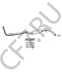 GEX33428 AUSTIN Предглушитель выхлопных газов в городе Королёв