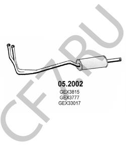 GEX33017 AUSTIN Предглушитель выхлопных газов в городе Королёв