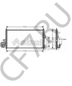 8FC 351 343-291 WARTBURG Конденсатор, кондиционер в городе Королёв
