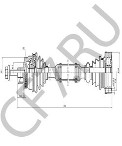 3BD 407 272 EIMCO Приводной вал в городе Королёв