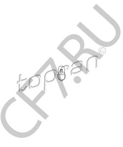 000 045 207B SKODA Лампа накаливания, освещение щитка приборов в городе Королёв