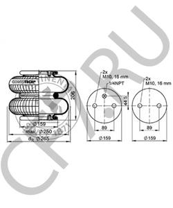 13586 HAFFEN Тарелка клапана Серия L, ISLe, QSL, L8.9, ISL в городе Королёв