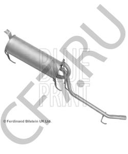 1743087Z14 PIAGGIO Глушитель выхлопных газов конечный в городе Королёв