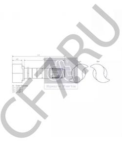 4004230036 BHARATBENZ Тормозной вал в городе Королёв