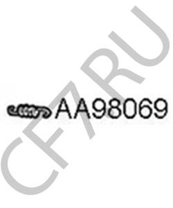 7656737 ALFAROME/FIAT/LANCI Пружина, труба выхлопного газа в городе Королёв
