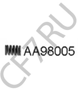 7727595 ALFAROME/FIAT/LANCI Пружина, труба выхлопного газа в городе Королёв