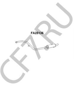 5961038 ALFAROME/FIAT/LANCI Предглушитель выхлопных газов в городе Королёв