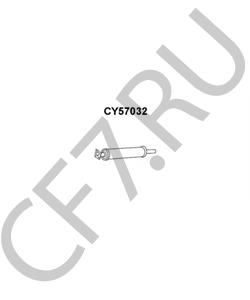 8952003940 Chrysler Предглушитель выхлопных газов в городе Королёв