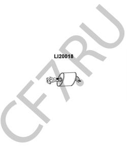 1742087201 PIAGGIO Предглушитель выхлопных газов в городе Королёв