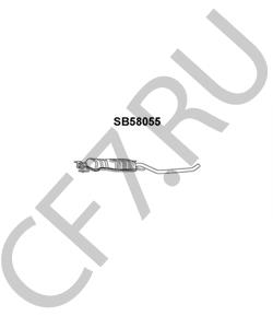 4453745 SAAB Предглушитель выхлопных газов в городе Королёв