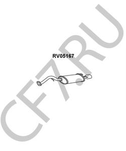 GEX33714 AUSTIN-HEALEY Глушитель выхлопных газов конечный в городе Королёв