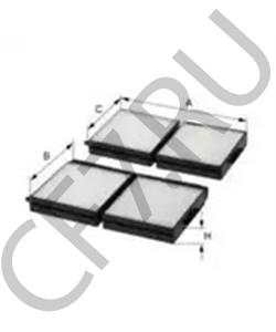 E2934LI MOWAG Фильтр, воздух во внутренном пространстве в городе Королёв