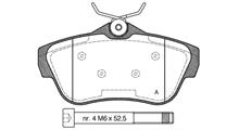 EUROREPAR Колодки PEUGEOT EXPERT TEPEE 2.0HDi 120ch (88kW) - DW10UTED4 2007