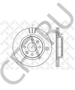7701204283 ALPINE Тормозной диск в городе Королёв