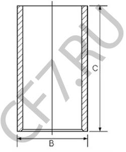 AEG428 AUSTIN Гильза цилиндра в городе Королёв
