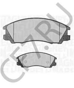 4813008260 Ssang Yong Комплект тормозных колодок, диско [ORG в городе Королёв