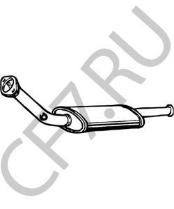 BM70366 BOLINDER MUNKTELL Предглушитель выхлопных газов в городе Королёв