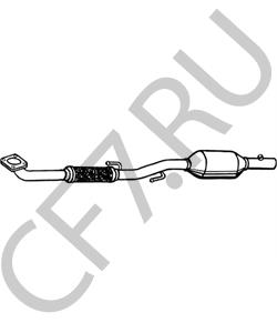 BM91321H BM Катализатор !Set L1370, с OBD, монтажным ктом, Euro 4 \SEAT, SKODA, VW CORDOBA 1.4 16V 02> в городе Королёв