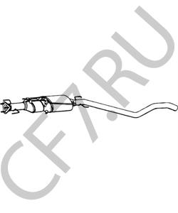 BM11028H Bm Catalysts BM CATALYSTS FILTR CZ№STEK STAІYCH DPF Z KATALIZATOREM OPEL ZAFIRA B 1.9 CDTI (Z19DT I Z19DTL SILNIK в городе Королёв
