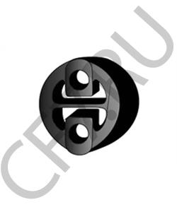 3395918 DAIHATSU Резиновые полоски, система выпуска в городе Королёв