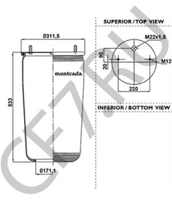 3653 WEICHAI Топливная трубка (ТННД-ФТО) WD10G 612600083641 в городе Королёв