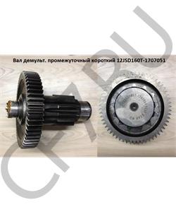 12JSD160T-1707050,12JSD16 SHAANXI Вал демульт. промежуточный короткий Z=58/13 12JSD160T-1707050 Шестерня 12JSD160T-1707056 в городе Королёв