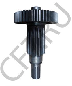 16JS200T-1707047 SHAANXI Вал демульт. промежуточный длинный Z=51/14 (Шестерня 16JS200T-1707056) в городе Королёв