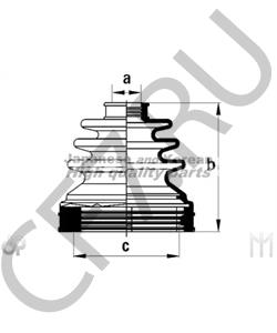 305886 Gkn-Spidan Пыльник ШРУСа внутр к-кт TOYOTA: AVENSIS 1.6 VVT-i/1.8 03-08, AVENSIS 1.6 VVT-i/1.8 03-08, AVENSIS 1.6 VVT-i/1.8 03-, COROLLA 1.4 VVT-i/1.6 VVT-i 01- в городе Королёв