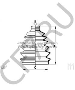 23142 GKN Автозапчасть/К-т пыльника ШРУС Mazda 6 02-07 в городе Королёв