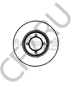 1.5205.1.4 ÖAF Тормозной диск в городе Королёв