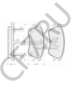 2427701 TEXTAR Автозапчасть/Колодки тормозные дисковые компл. ATOS AMICA ATOZ (MX) AMICA (MX) ATOS (MX) ATOS PRIME в городе Королёв