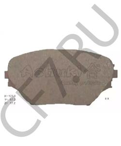 SP 308 PR ROVER/TRIUMPH/AUSTIN Комплект тормозных колодок, дисковый тормоз в городе Королёв