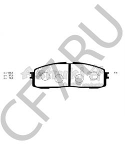 BP655 HERTS BERG Кол.диск.FordKA1.3/96-/5SP625/FDB1082/21202-П/5SP295/SM259 в городе Королёв