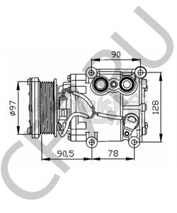 QCO27D KRUPP Компрессор, кондиционер в городе Королёв