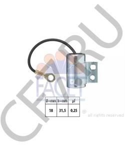 0.0188/1 ZASTAVA Конденсатор, система зажигания в городе Королёв