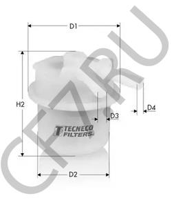 FF031 Триал Фильтр топливный FF-031, пр-во FORTECH/40 в городе Королёв