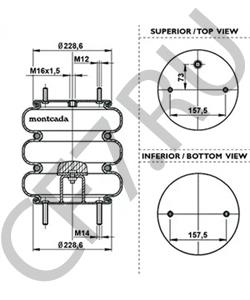 58053200 CARDI Кожух пневматической рессоры в городе Королёв
