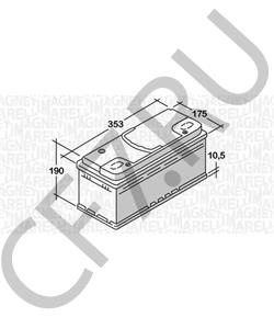 0000002994559 IVECO Стартерная аккумуляторная батарея в городе Королёв