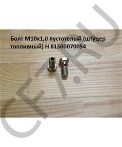 81500070054 HOWO Болт М10*1,0* 22 пустотелый (штуцер топливный) H в городе Королёв