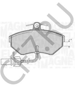 573006S KARRY Комплект тормозных колодок, дисковый тормоз в городе Королёв
