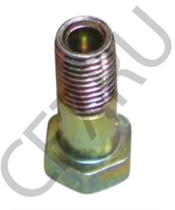 90003962621 HOWO Болт М 8 *1,0*18 пустотелый (штуцер топливный) H в городе Королёв