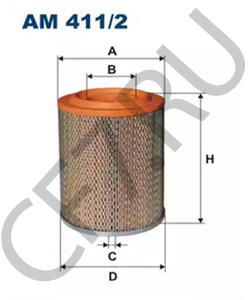3110.1109013-11 Ливны Фильтр воздушный для а/м Г_ ДВС 406 низкий в городе Королёв