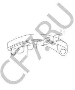 90500768 VAUXHALL Планка натяжного устройства, цепь привода распределительного в городе Королёв